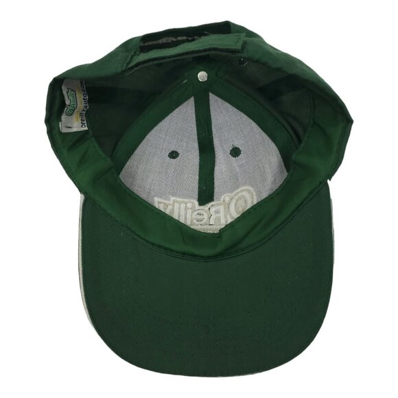 O'Reilly Auto Parts Embroidered Logo Strapback Cap Trucker Baseball Hat Green - Picture 5 of 13